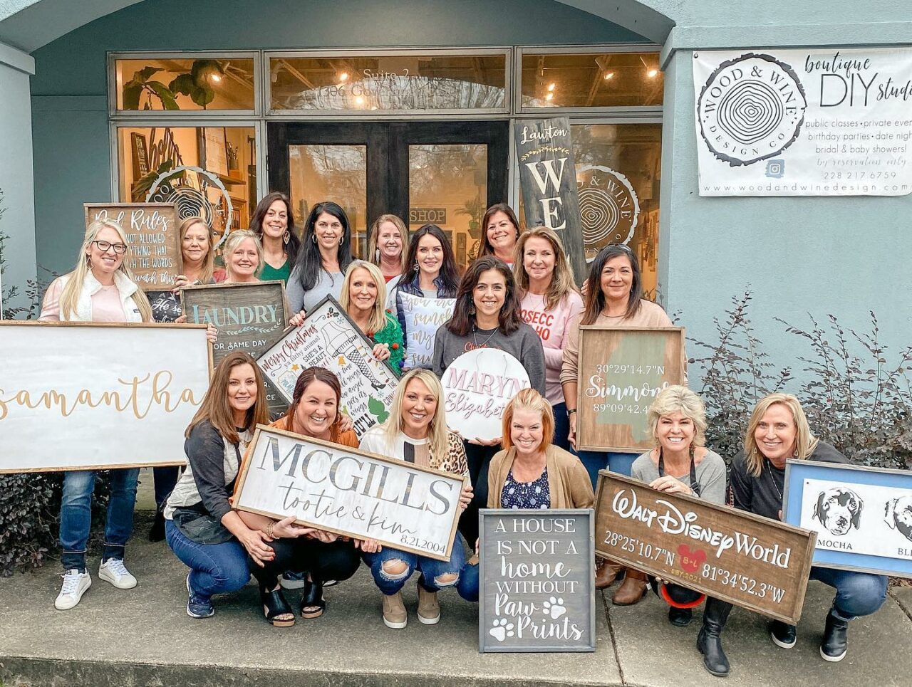 Wood Workshops Wood & Wine Design Co.