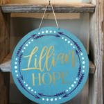 Doorhanger: $45 Please submit the following with this design: Name