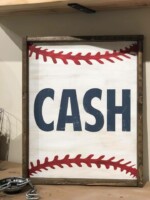 16X20 $55 Please submit the following with this design: Name or phrase