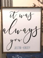 24x26 $75 Please submit the following with this design: Names.