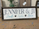 12x32 $65 Please provide the following information at checkout: Names