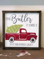 17x17 $55 *Please provide last name and year established at checkout