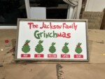 18x32 $65 Please provide the following information at checkout: Family Name, Names in order