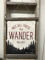 Canvas Hanger $45