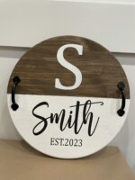 Round Tray $55 Please provide the following information at checkout: Last Name and Est. Year