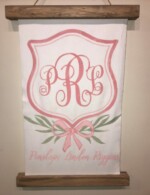 Canvas Hanger $45 **Please provide the following information at checkout: Initials in Order they will appear, Name