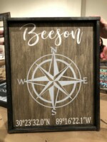 16x20 $70 *Please provide the following information at checkout: Last name and address for coordinate