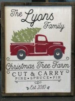 16x20 $70 *Please provide last name and year established at checkout