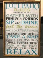 24x36 $85 *Please provide last name at checkout