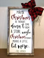 14X24 $55 *Bow is not included