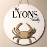 Interchangeable Door Hanger $55 Please provide the following information at checkout: last name **Although this photo shows a specific cutout, this piece comes with 2 interchangeable shaped pieces, to be picked when you arrive, based on what is available. Additional pieces can be purchased at the shop for $5 each.