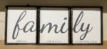 set of 3 16x20s $120 **In order to have make this project during a workshop, this must be ordered at least 3 days in advance and you must contact us by phone or email before you order.
