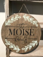 Door Hanger $45 *Please provide the name at checkout