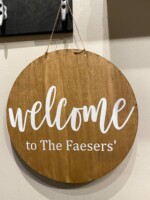 Door Hanger $45 *Please provide the name at checkout