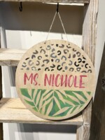 Door Hanger $45 **Please be sure to provide the following details at checkout: Name