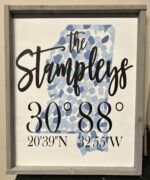 16x20 $70 **Please provide the following information at checkout: Name and address